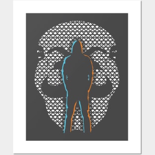 Mr.Robot Silhouette Posters and Art